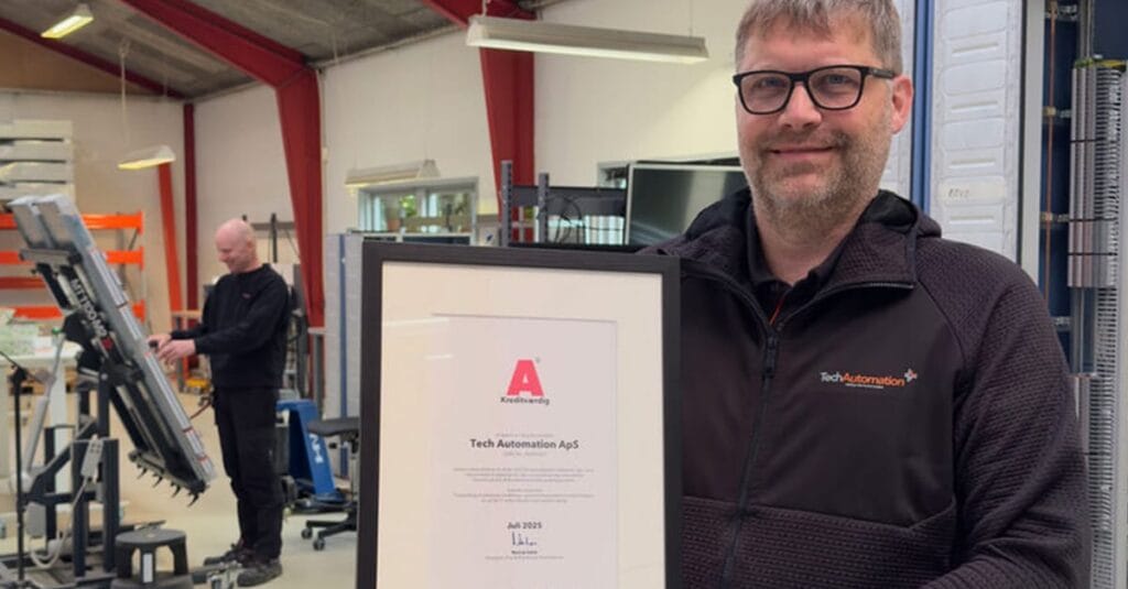 A-kreditrating! En kæmpe milepæl